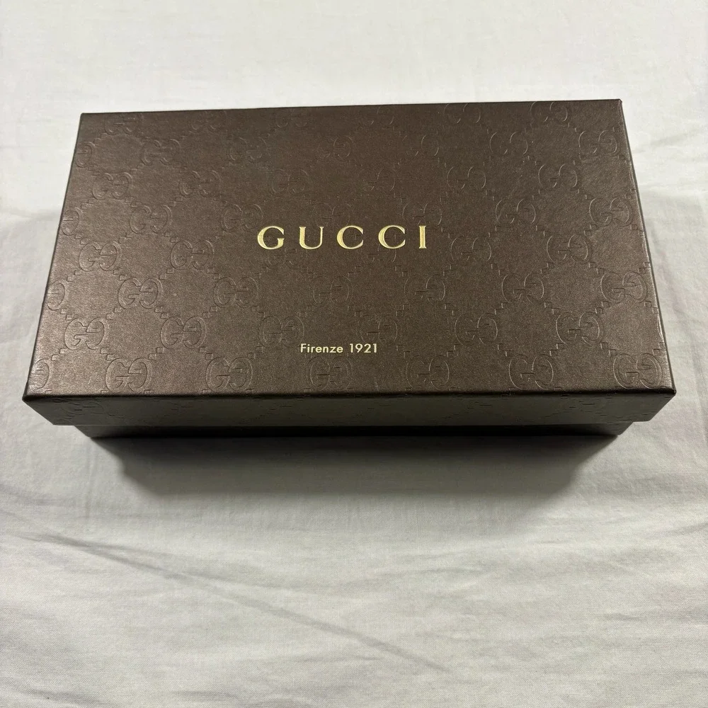 Authentic Gucci Soho Cellarius Wallet Tan GG Monogram Leather Pre-Owned - Picture 7 of 10